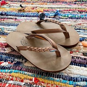 Rainbow Sandals: Flirty Braidy   ⭐️BRAND NEW⭐️